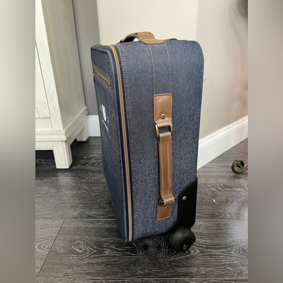 Sanrio Hello Kitty Denim Suitcase Carry On - Picture 3 of 16